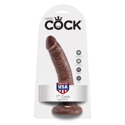 KING COCK 7 PENE NEGRO 178 CM 2