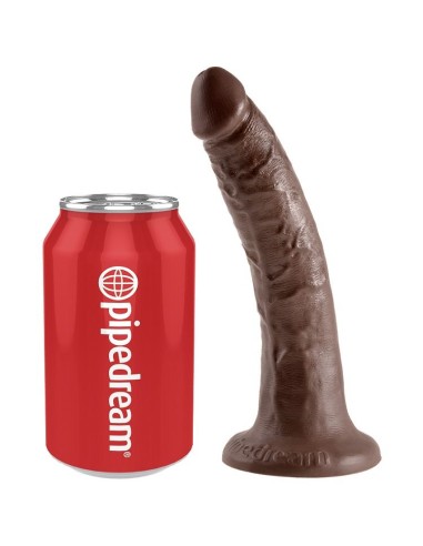 KING COCK 7 PENE NEGRO 178 CM