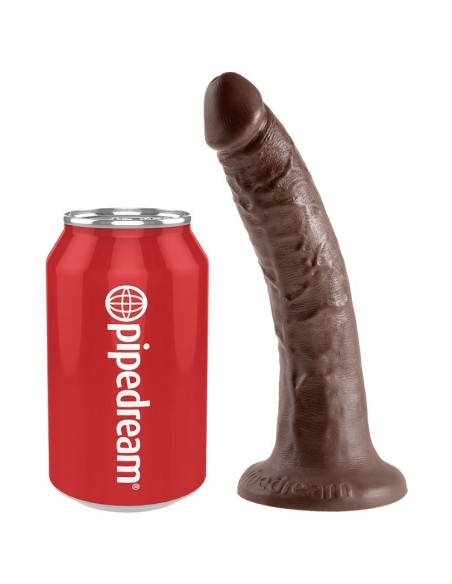 KING COCK 7 PENE NEGRO 178 CM