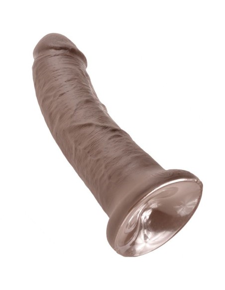 KING COCK 8 PENE MARRON 203 CM