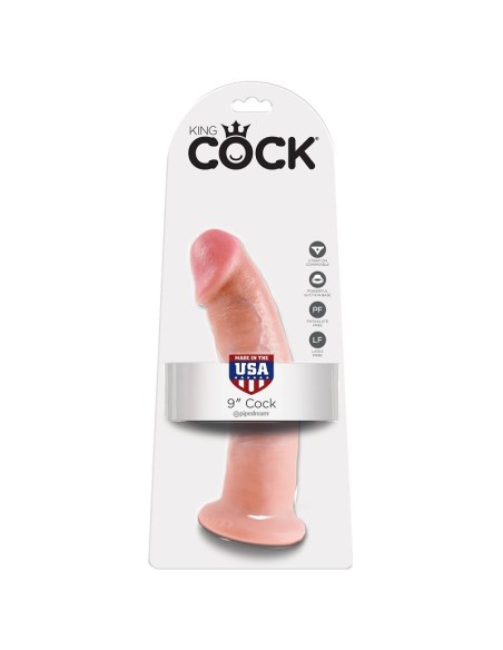 KING COCK 9 PENE NATURAL 229 CM