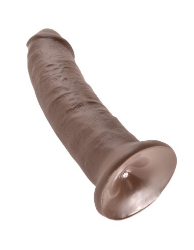 KING COCK 9 PENE MARRON 229 CM