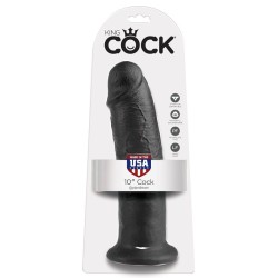 KING COCK 10 PENE NEGRO 254 CM 2