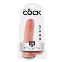 KING COCK 7 PENE REALISTICO NATURAL 178CM 2