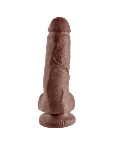 KING COCK 8 PENE REALISTICO MARRON 203CM