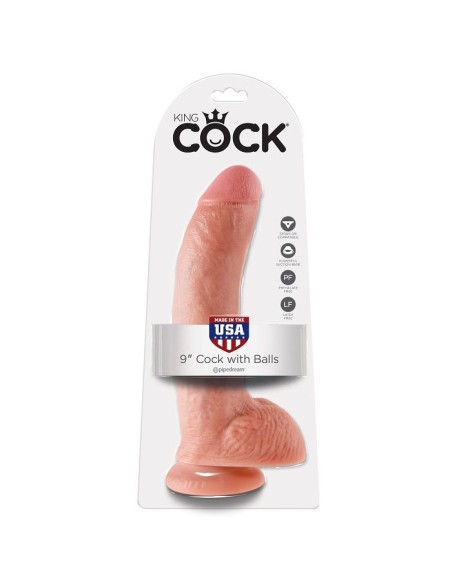 KING COCK 9 PENE REALISTICO NATURAL 229CM