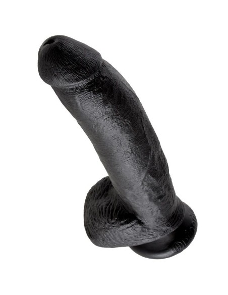 KING COCK 9 PENE REALISTICO NEGRO 229CM