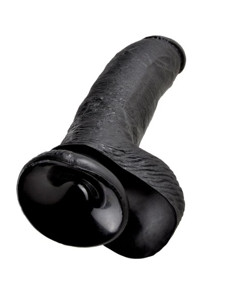 KING COCK 9 PENE REALISTICO NEGRO 229CM