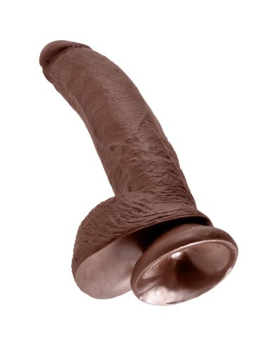 KING COCK 9 PENE REALISTICO MARRON 229CM