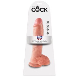 KING COCK 10 PENE REALISTICO NATURAL 265 CM 2