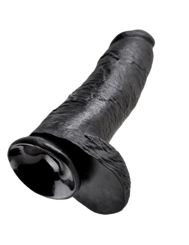 KING COCK 12 PENE REALISTICO NEGRO 3048 CM