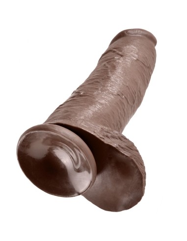 KING COCK 12 PENE REALISTICO MARRON 3048 CM