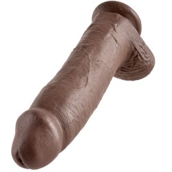 KING COCK 12 PENE REALISTICO MARRON 3048 CM