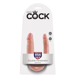 KING COCK DILDO DOBLE PENETRACIoN 127CM NATURAL 2