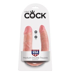 KING COCK DILDO DOBLE PENETRACIoN 139 CM NATURAL 2