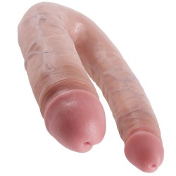 KING COCK DILDO DOBLE PENETRACIoN 178 CM NATURAL