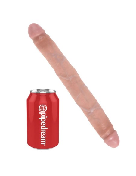KING COCK DILDO DOBLE NATURAL 30 CM