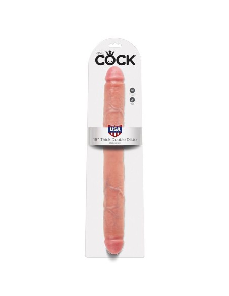 KING COCK THICK DILDO DOBLE PENETRACIoN 406CM