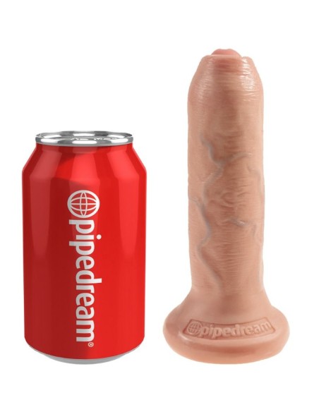 KING COCK DILDO REALISTICO UNCUT NATURAL 17 CM