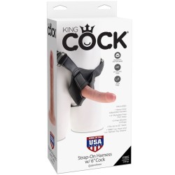 KING COCK HARNESS CON PENE REALISTICO 1520CM 2