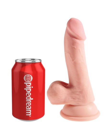 KINGCOCK DILDO TRIPLE DENSIDAD 14 CM