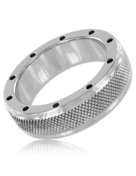 METALHARD ANILLO METAL PARA PENE Y TESTICULOS 50MM