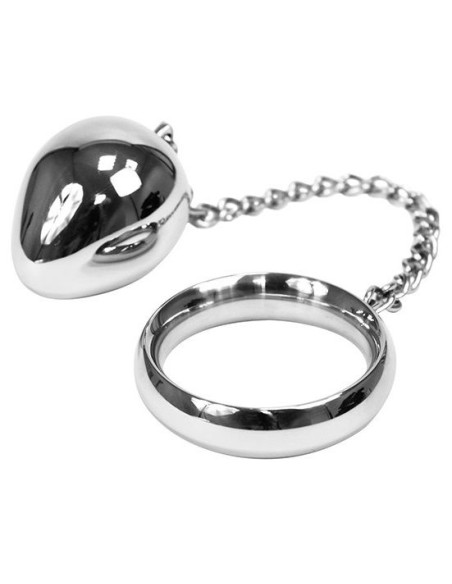 METALHARD COCK RING 50MM CADENA CON BOLA METAL