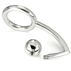 METALHARD COCK RING ANILLO CON GANCHO INTRUDER ANAL 45MM 2