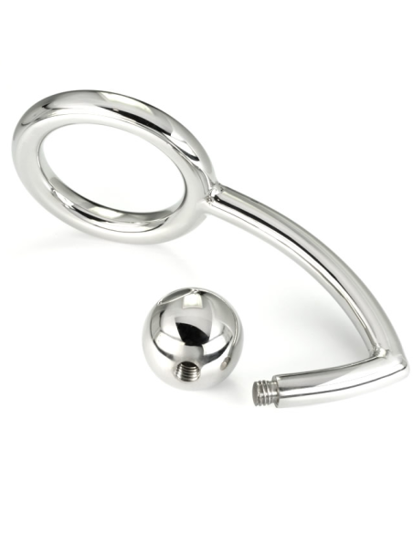METALHARD COCK RING ANILLO CON GANCHO INTRUDER ANAL 45MM