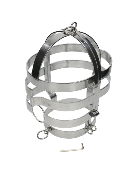 METALHARD MASCARA CON COLLAR ACERO