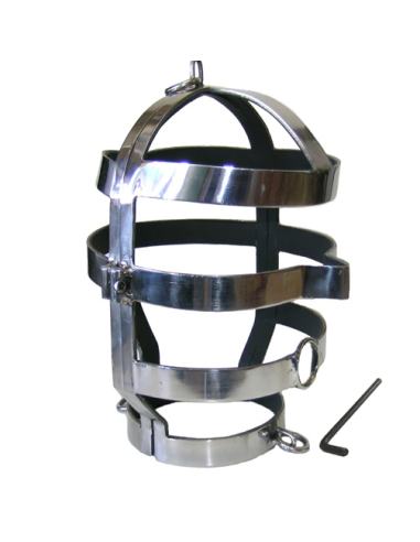 METALHARD MASCARA CON COLLAR ACERO