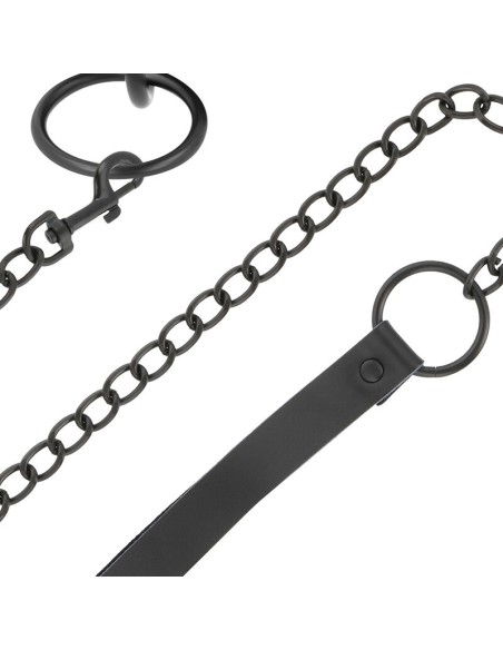 DARKNESS COLLAR CON CADENA NEGRO