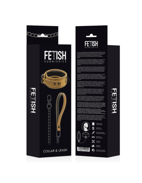 FETISH SUBMISSIVE ORIGEN COLLAR CON CADENA