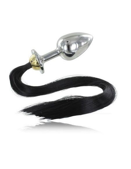 METALHARD PLUG ANAL ACERO CON COLA 889CM