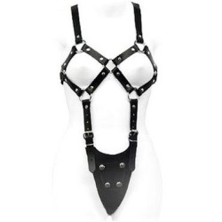 LEATHER BODY EXPOSED BODY WOMAN 2