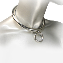 METALHARD BDSM COLLAR CON ARGOLLA 18CM 2