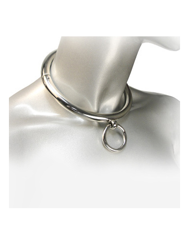 METALHARD BDSM COLLAR CON ARGOLLA 18CM