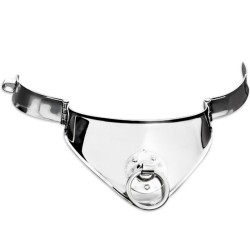 METAL HARD COLLAR RESTRICCION CON ANILLA Y CANDADO 125 CM 2