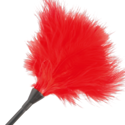 DARKNESS PLUMA ESTIMULADORA ROJO 42CM 2