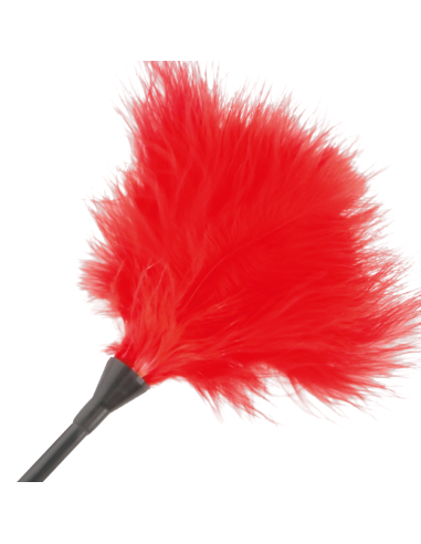 DARKNESS PLUMA ESTIMULADORA ROJO 42CM