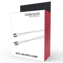 DARKNESS PINZAS AJUSTABLES PARA PEZONES METAL 2