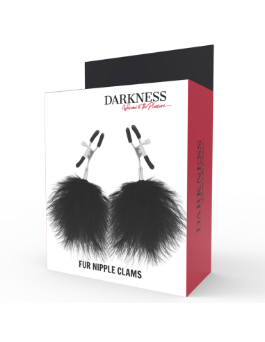 DARKNESS PINZAS PARA PEZONES CON POMPONES