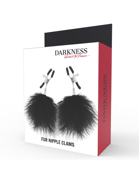 DARKNESS PINZAS PARA PEZONES CON POMPONES