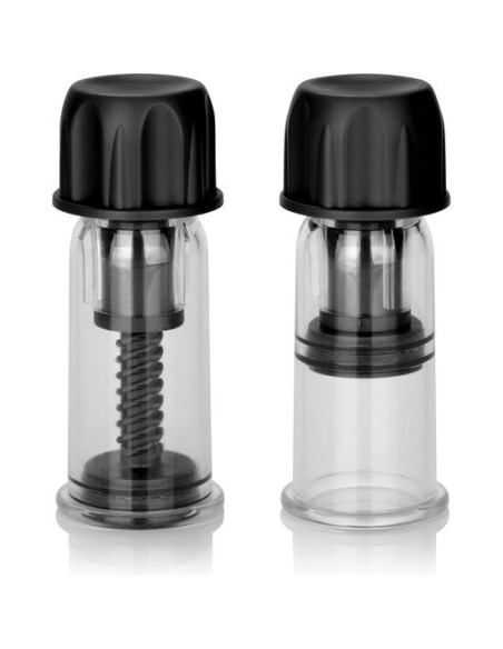 CALEX VACCUM TWIST SUCCIONADORES PEZONES NEGRO