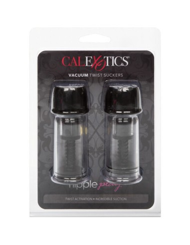 CALEX VACCUM TWIST SUCCIONADORES PEZONES NEGRO