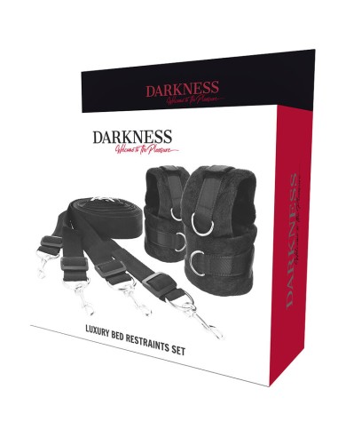 DARKNESS SET DE ATADURAS PARA LA CAMA