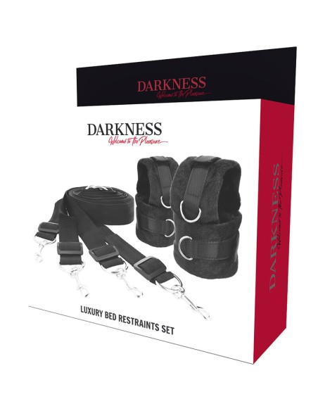 DARKNESS SET DE ATADURAS PARA LA CAMA