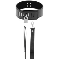 DARKNESS COLLAR BDSM CON CANDADO NEGRO 2