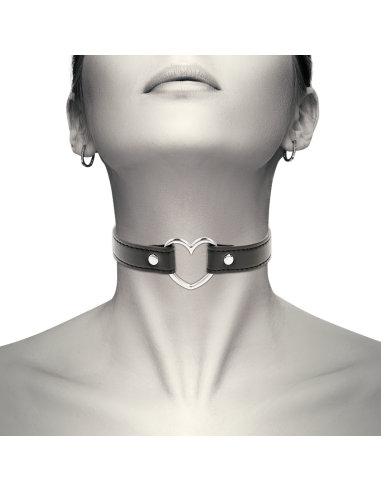 COQUETTE COLLAR CUERO VEGANO ACCESORIO WOMAN CORAZoN