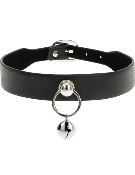 COQUETTE COLLAR CUERO VEGANO ACCESORIO WOMAN CASCABEL